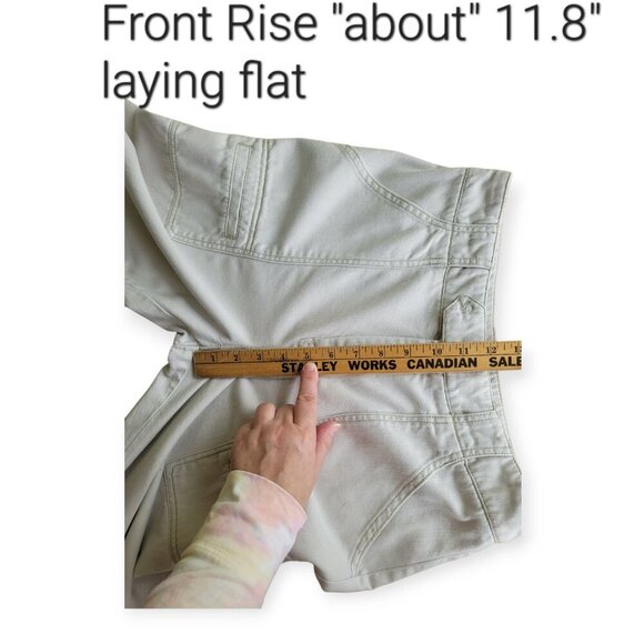 Anthropologie Porter Khaki Cropped Pants 8 - Picture 11 of 16